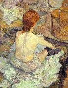  Henri  Toulouse-Lautrec La Toilette china oil painting artist